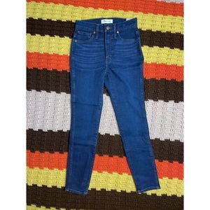 NWT High Rise Skinny Jeans by Madewell, 24 Petite